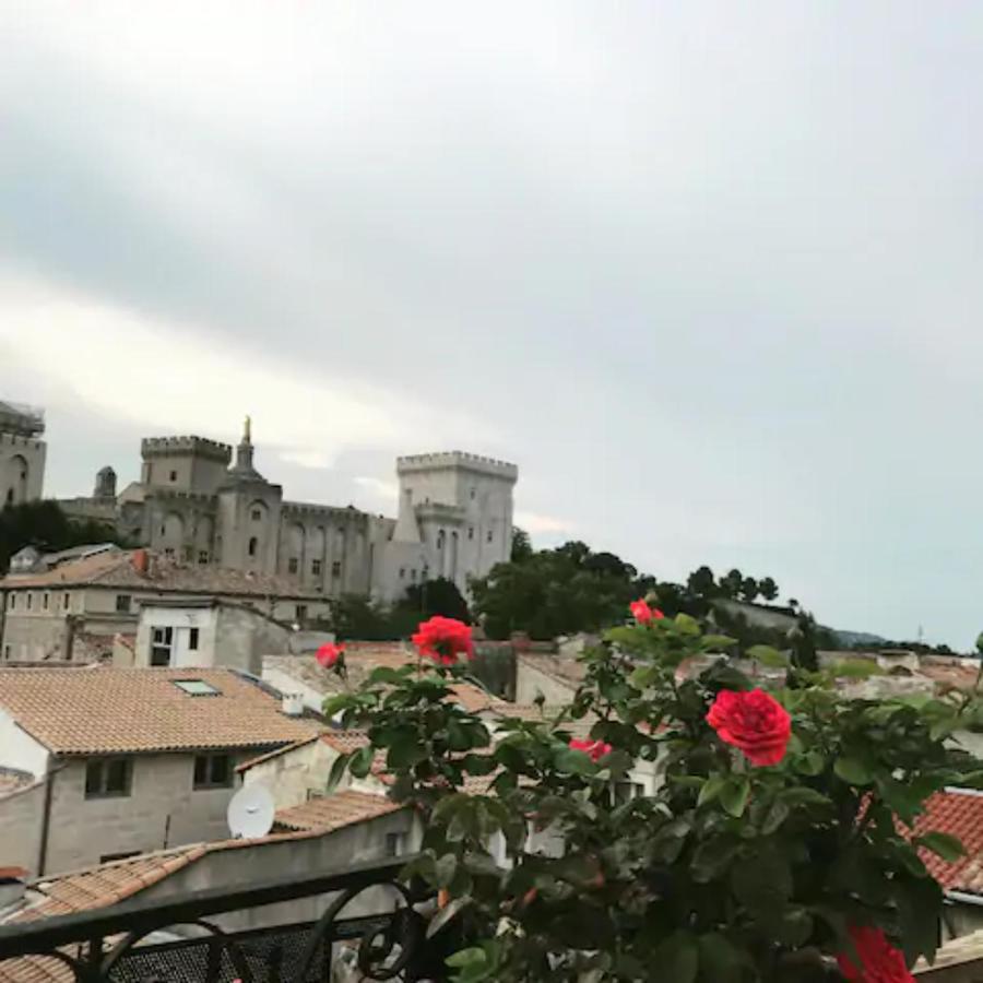 Magnifique Appartement De Charme Avec Vue Sur Le Palais Des Papes A Avignon Wifi Gratuit المظهر الخارجي الصورة