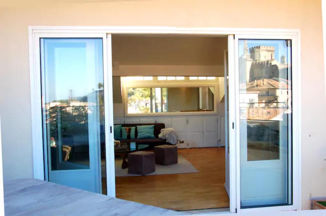 Magnifique Appartement De Charme Avec Vue Sur Le Palais Des Papes A Avignon Wifi Gratuit المظهر الخارجي الصورة