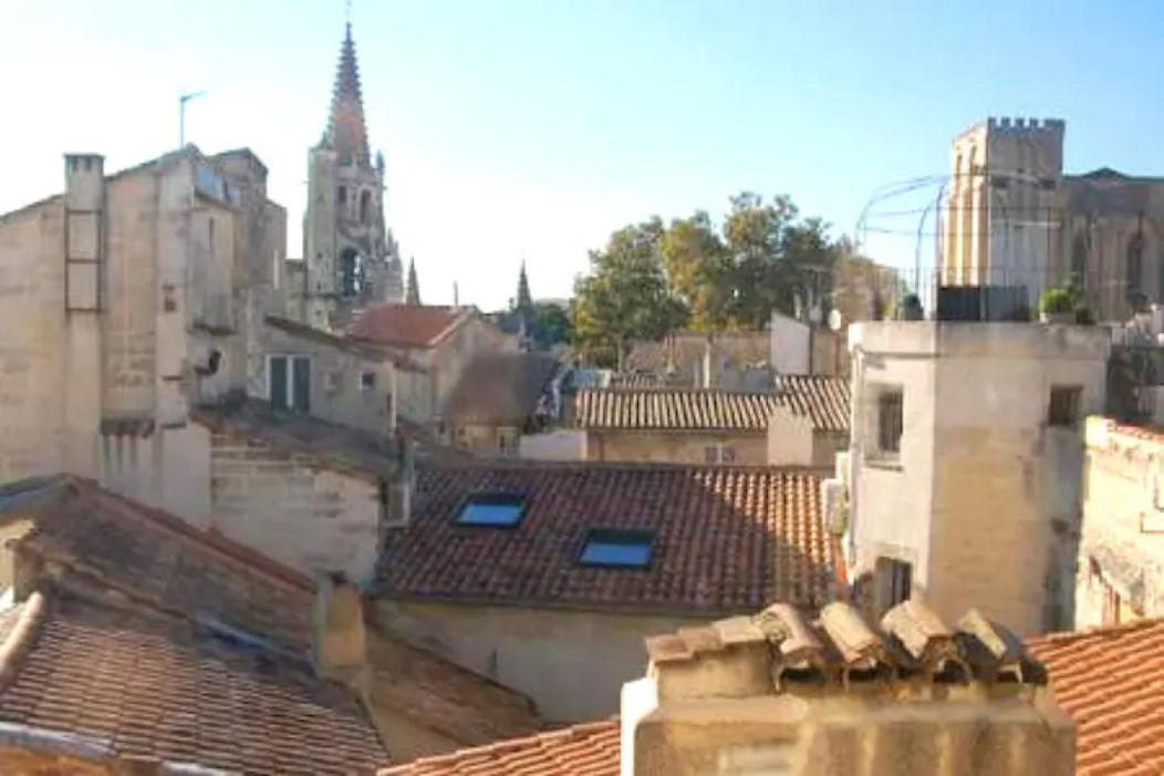 Magnifique Appartement De Charme Avec Vue Sur Le Palais Des Papes A Avignon Wifi Gratuit المظهر الخارجي الصورة